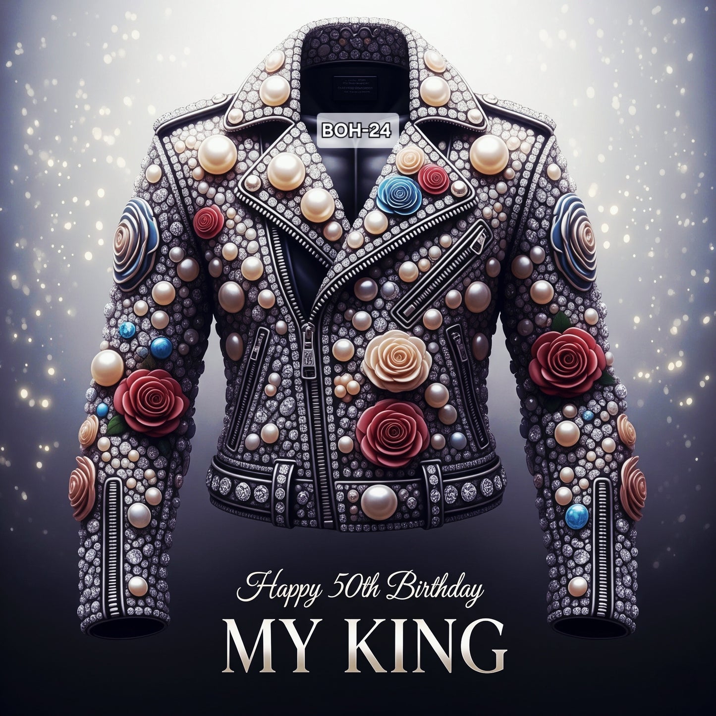 King Motor Sport Jacket-Digital Download •  40th/50th Birthday