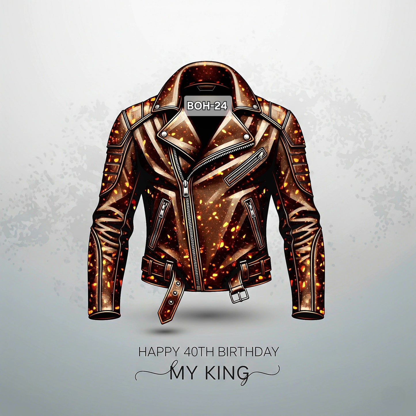 King Motor Sport Jacket-Digital Download •  40th/50th Birthday