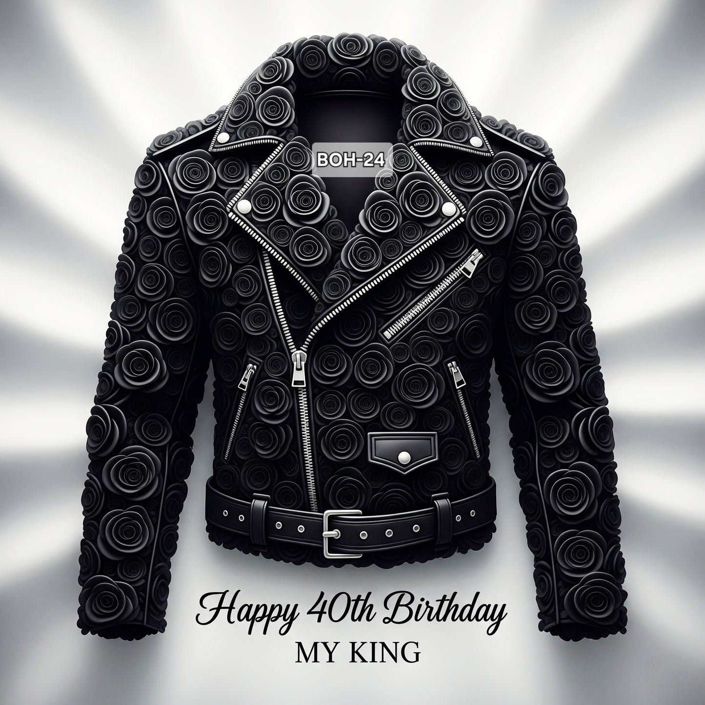 King Motor Sport Jacket-Digital Download •  40th/50th Birthday