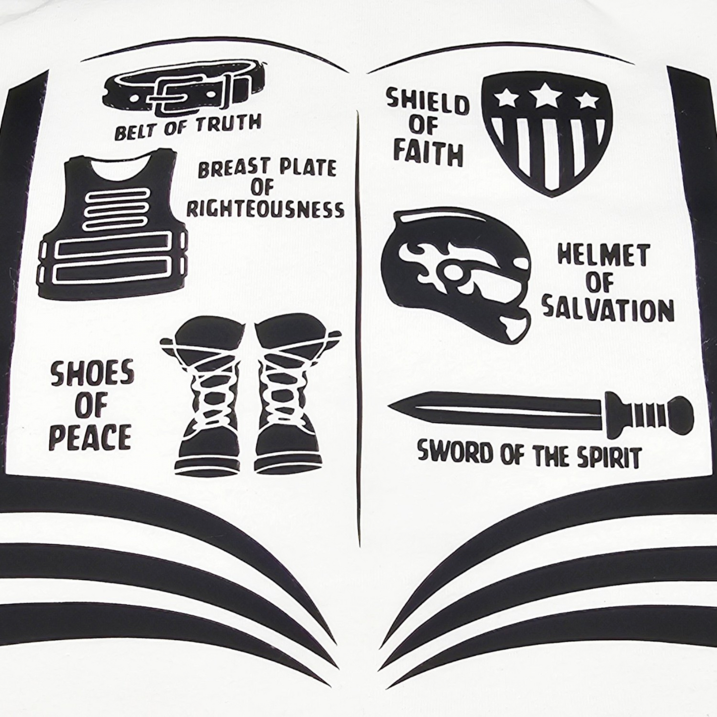 Armor of God Shirt | Ephesians 6:10-18 T-Shirt | Modern Christian Apparel | Spiritual Warfare Tee |Faith Clothing | Religious Gift