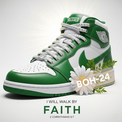 Scripture Sneakers-(Walk by Faith)-Digital Prints