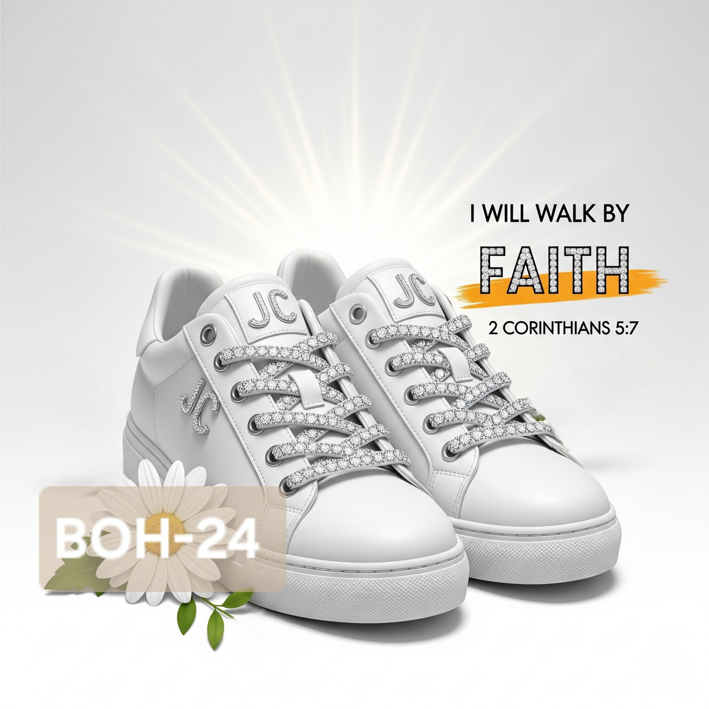 Scripture Sneakers-(Walk by Faith)-Digital Prints