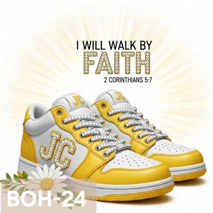 Scripture Sneakers-(Walk by Faith)-Digital Prints