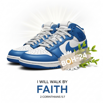 Scripture Sneakers-(Walk by Faith)-Digital Prints