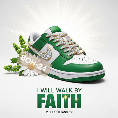 Scripture Sneakers-(Walk by Faith)-Digital Prints