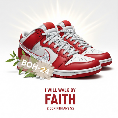 Scripture Sneakers-(Walk by Faith)-Digital Prints
