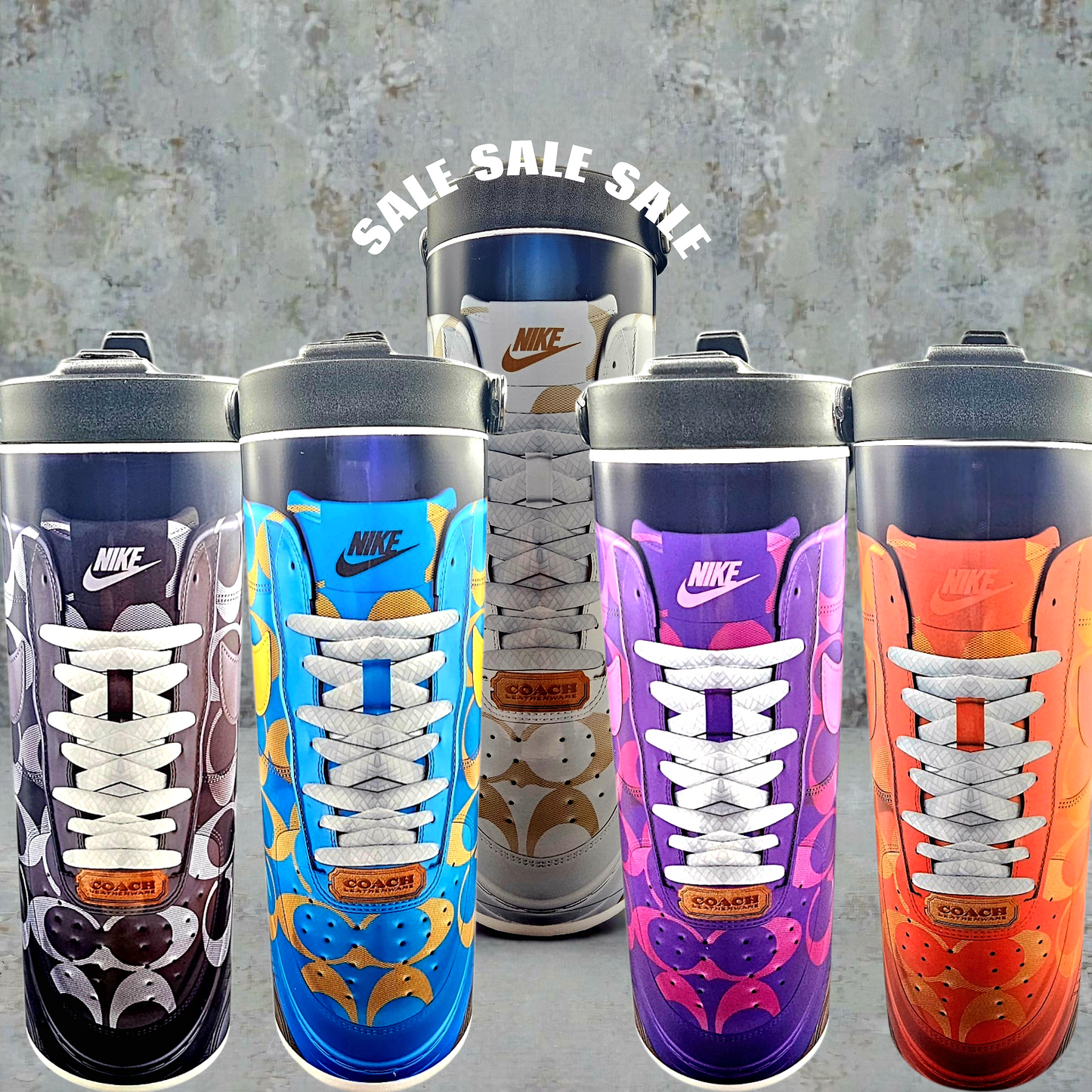 Colorful Sneaker Tumblers