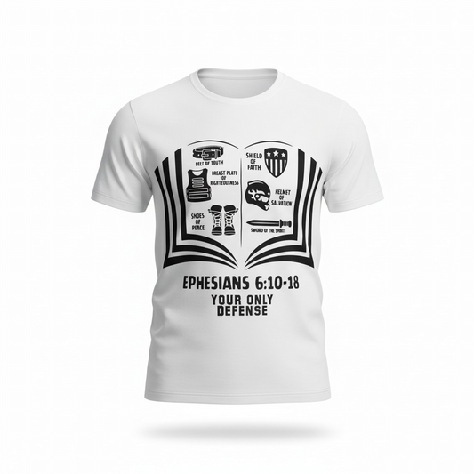 Armor of God Shirt | Ephesians 6:10-18 T-Shirt | Modern Christian Apparel | Spiritual Warfare Tee |Faith Clothing | Religious Gift
